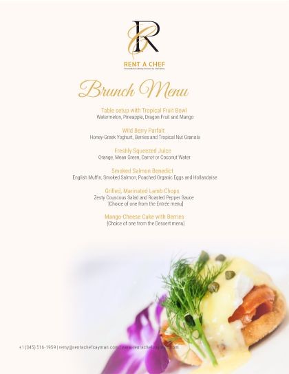 Brunch Menu